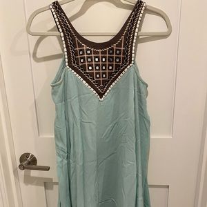 Women’s sea foam green dress